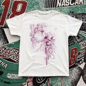 Fairy Grunge Graphic Tee White Unisex